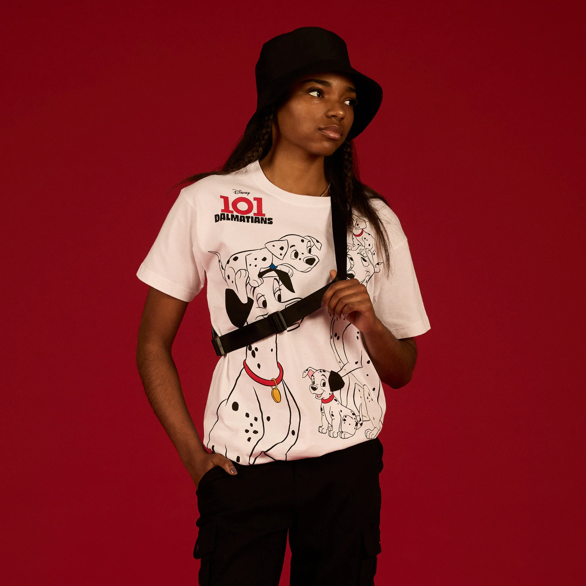 101 Dalmatians Drop Sleeve T-Shirt - Image 4