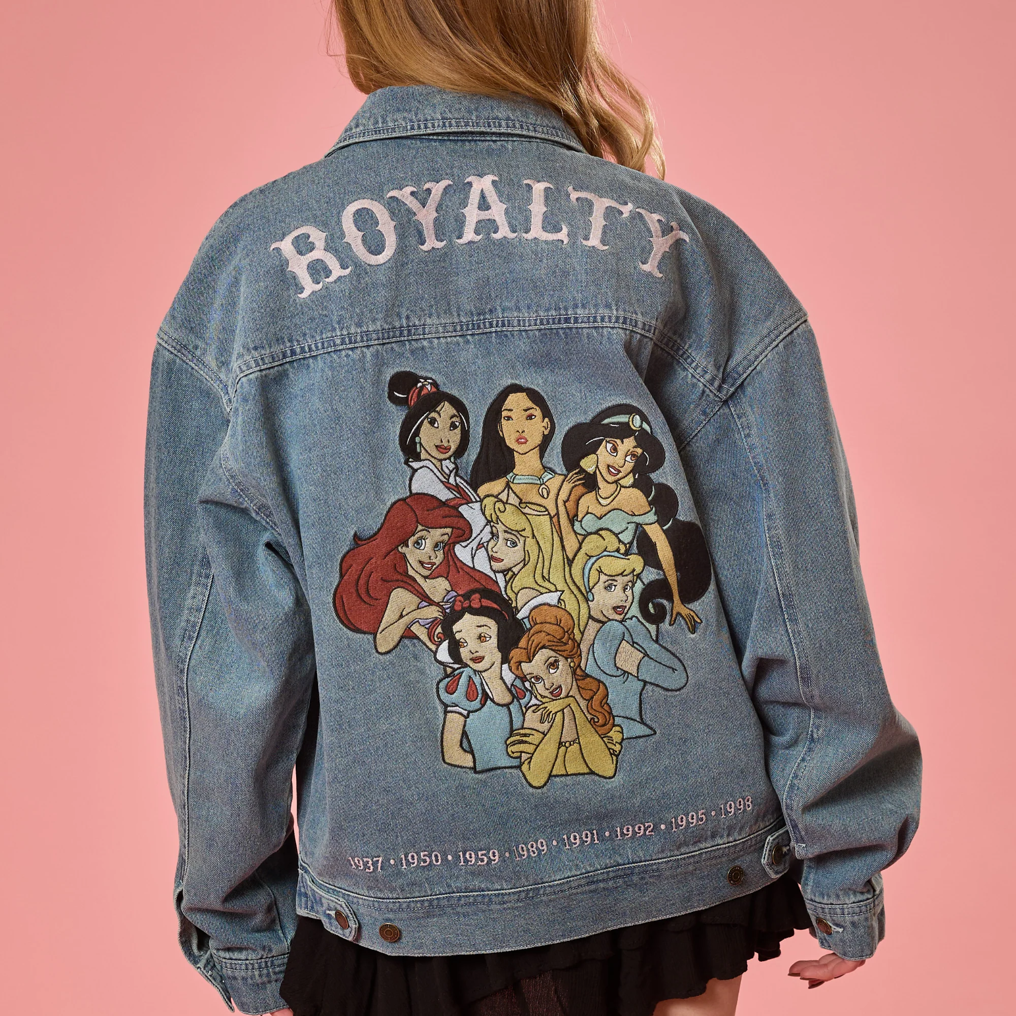 90's Disney Princess Denim Jacket - Image 3