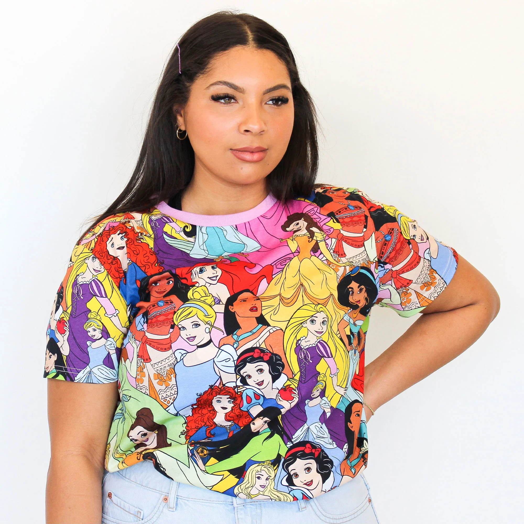 Disney Princess AOP T-Shirt - Image 3