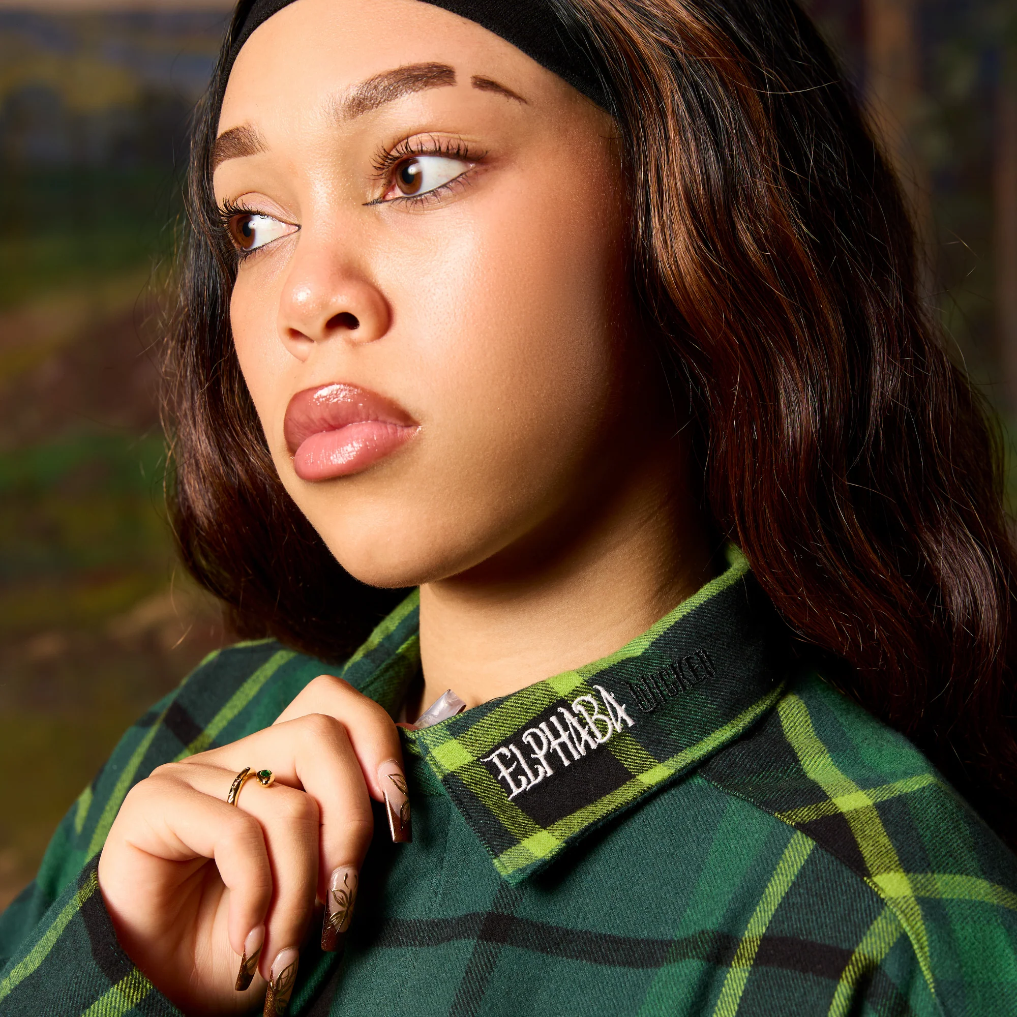 Wicked Elphaba Flannel II - Image 5