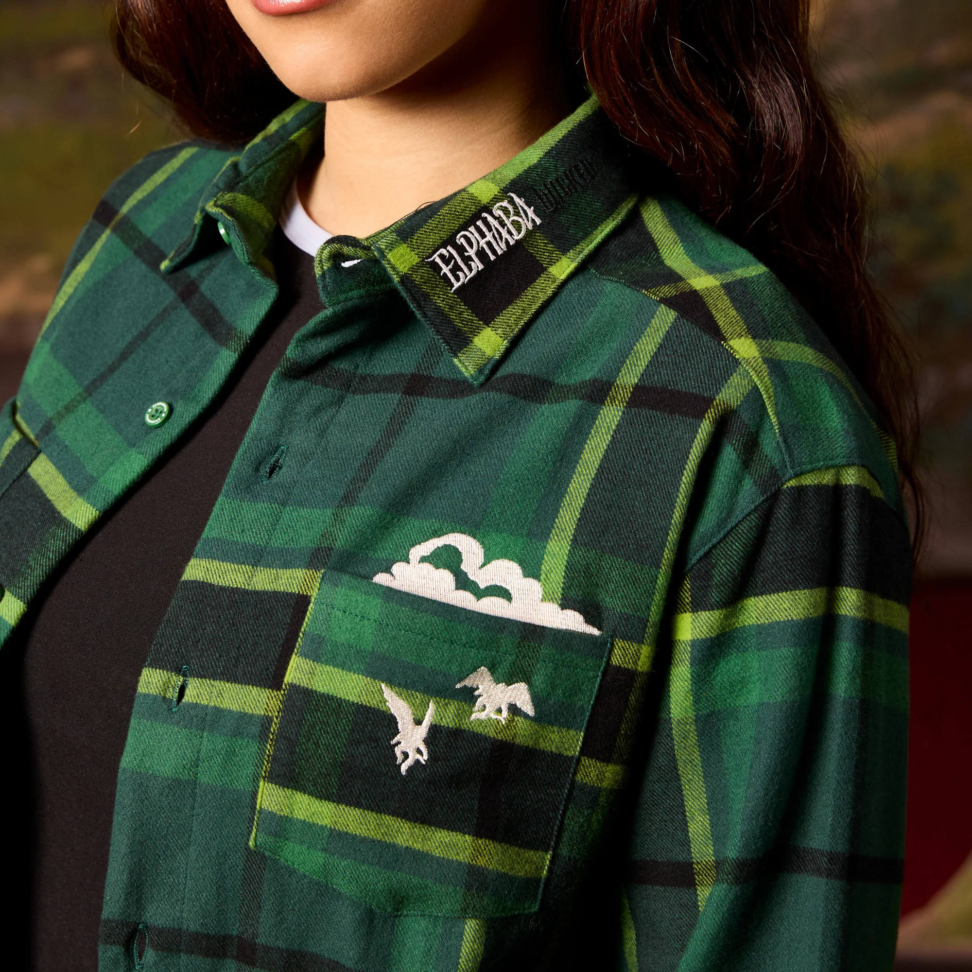 Wicked Elphaba Flannel II - Image 6
