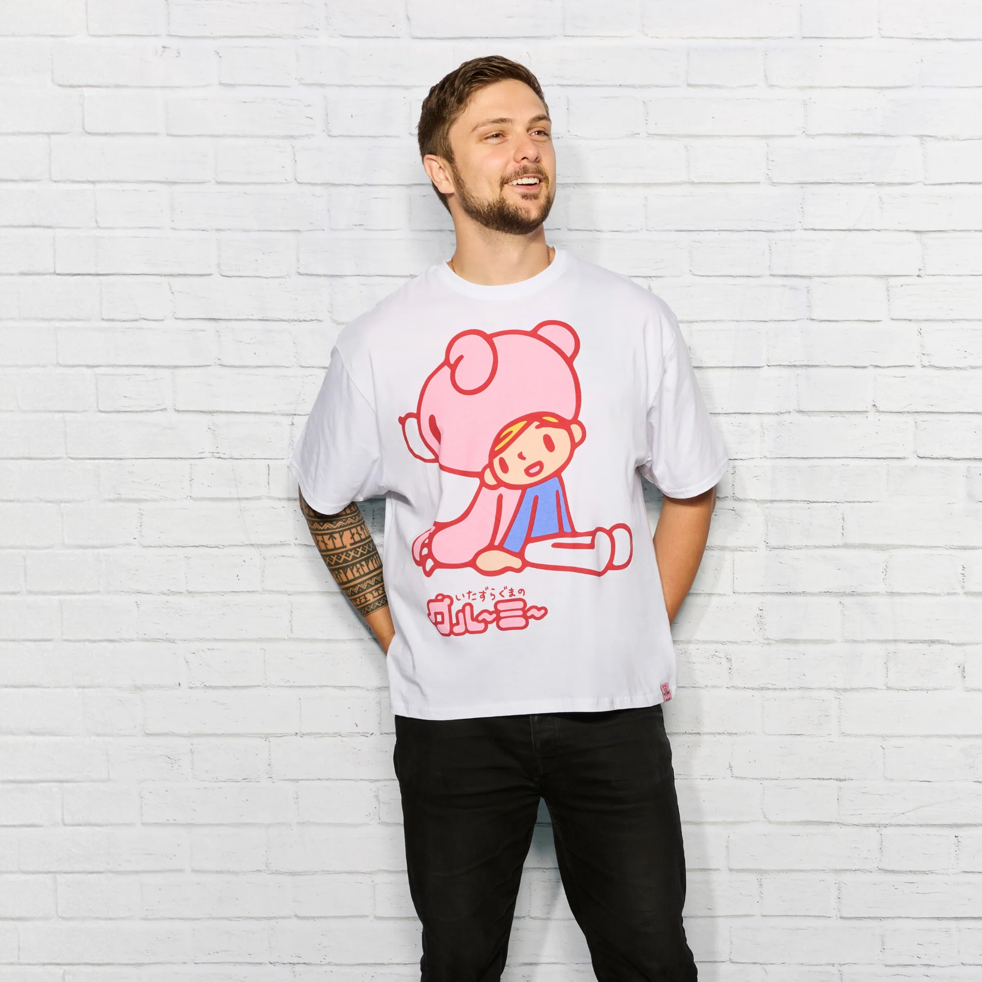 Gloomy Bear Drop Sleeve T-Shirt - Image 3