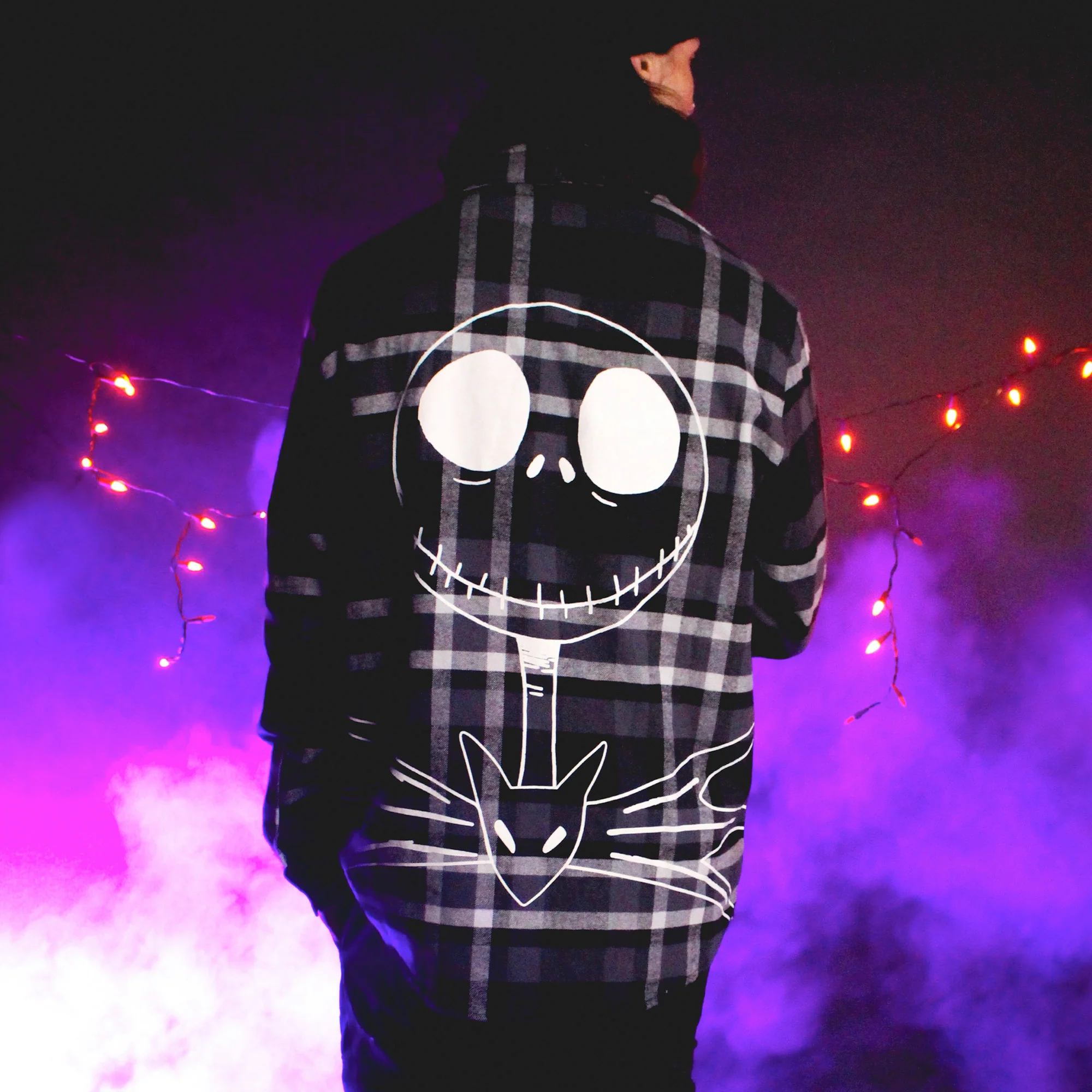 Jack Skellington Flannel - Image 5