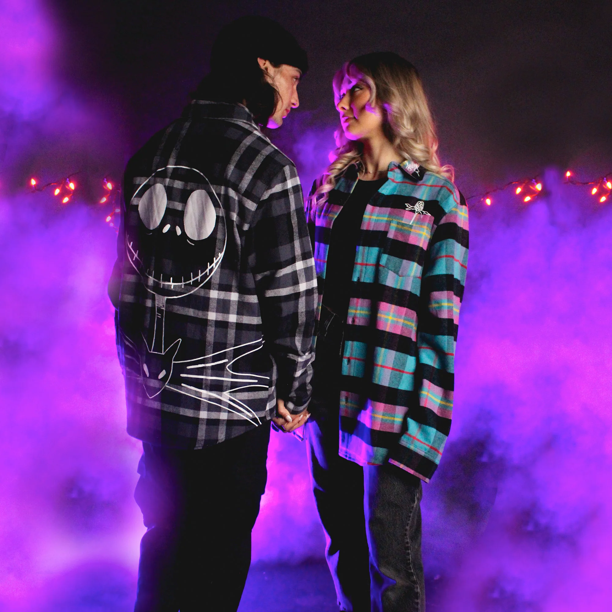 Jack Skellington Flannel - Image 7