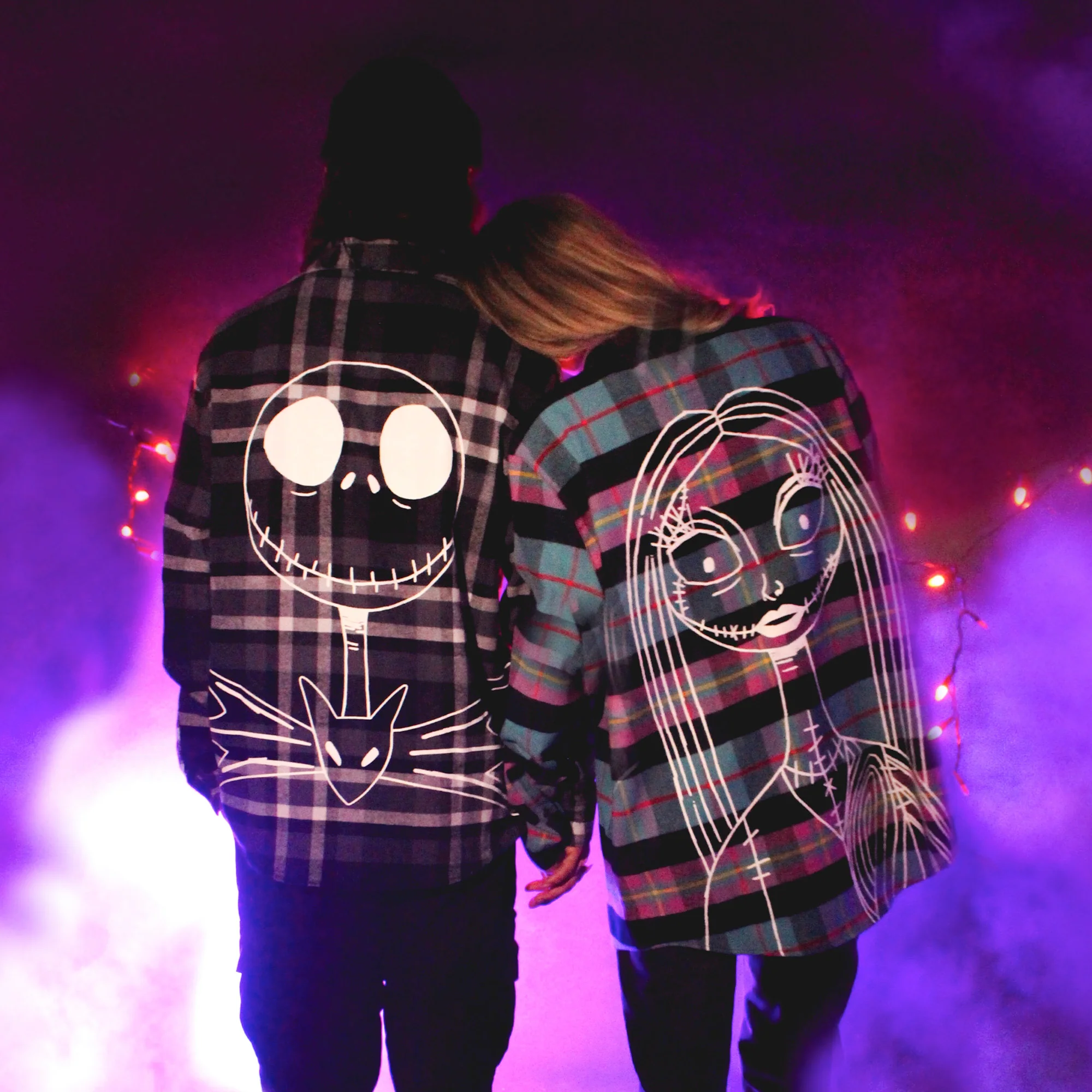 Jack Skellington Flannel - Image 8