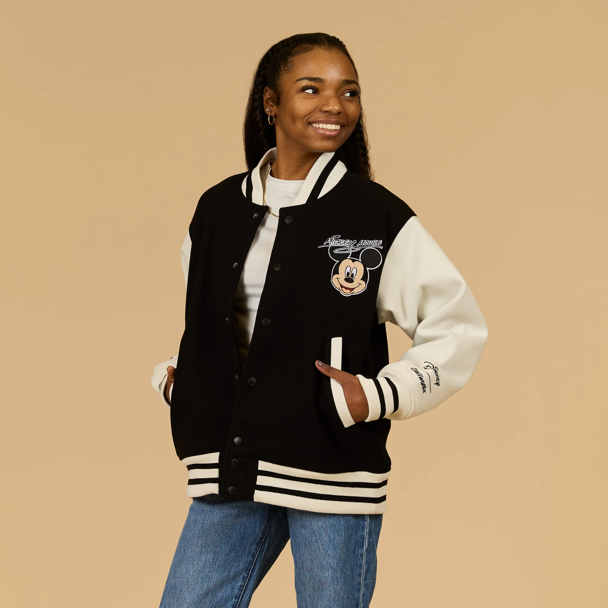 Mickey Mouse and Friends Varsity Jacket - Image 3
