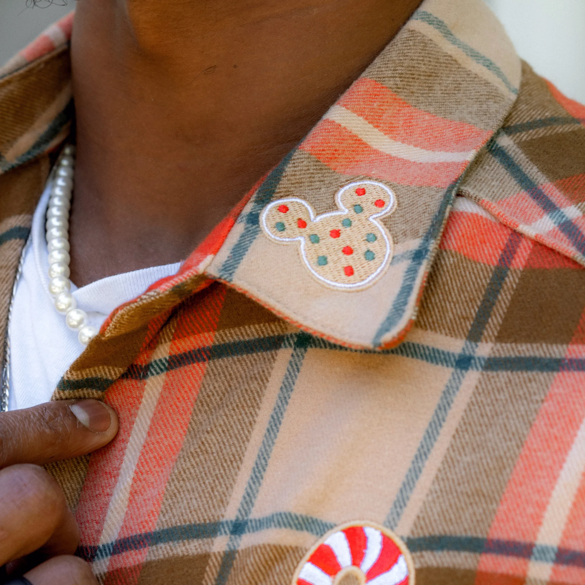 Mickey Gingerbread Scented Flannel - Image 5