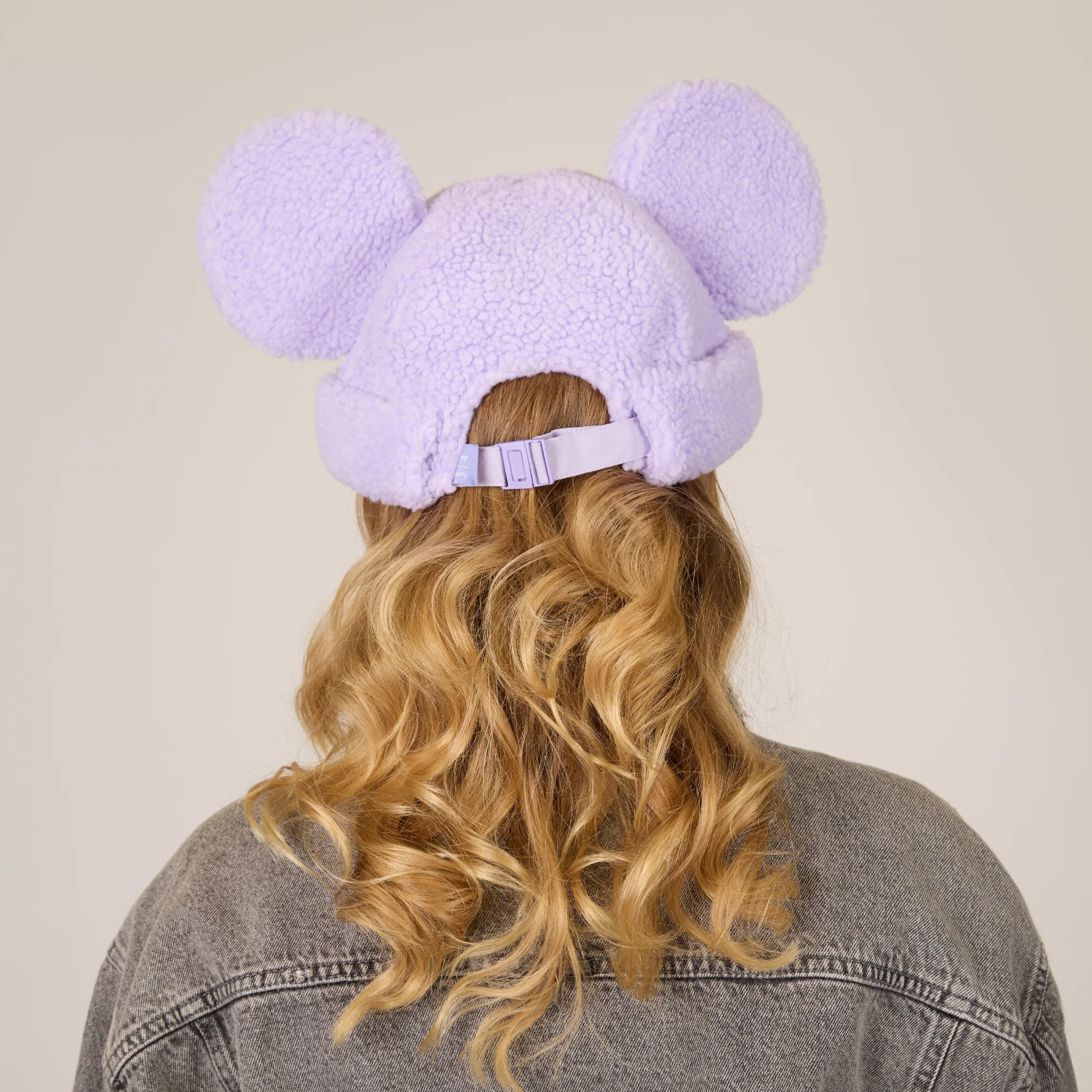 Mickey Sherpa Beanie Lavender - Image 5