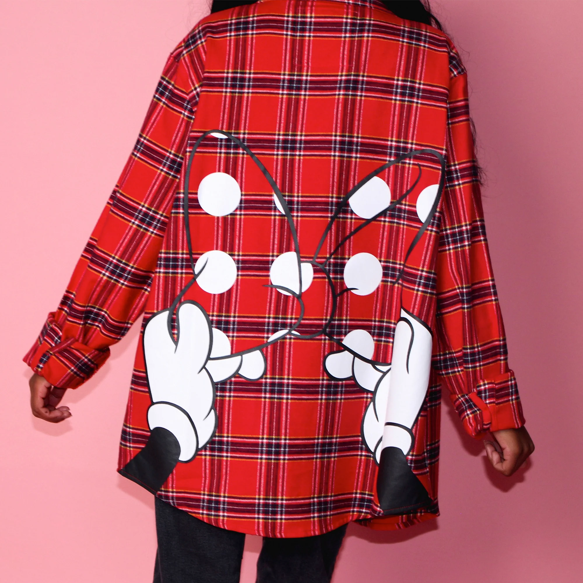 Minnie Mouse Bow Flannel - Image 7