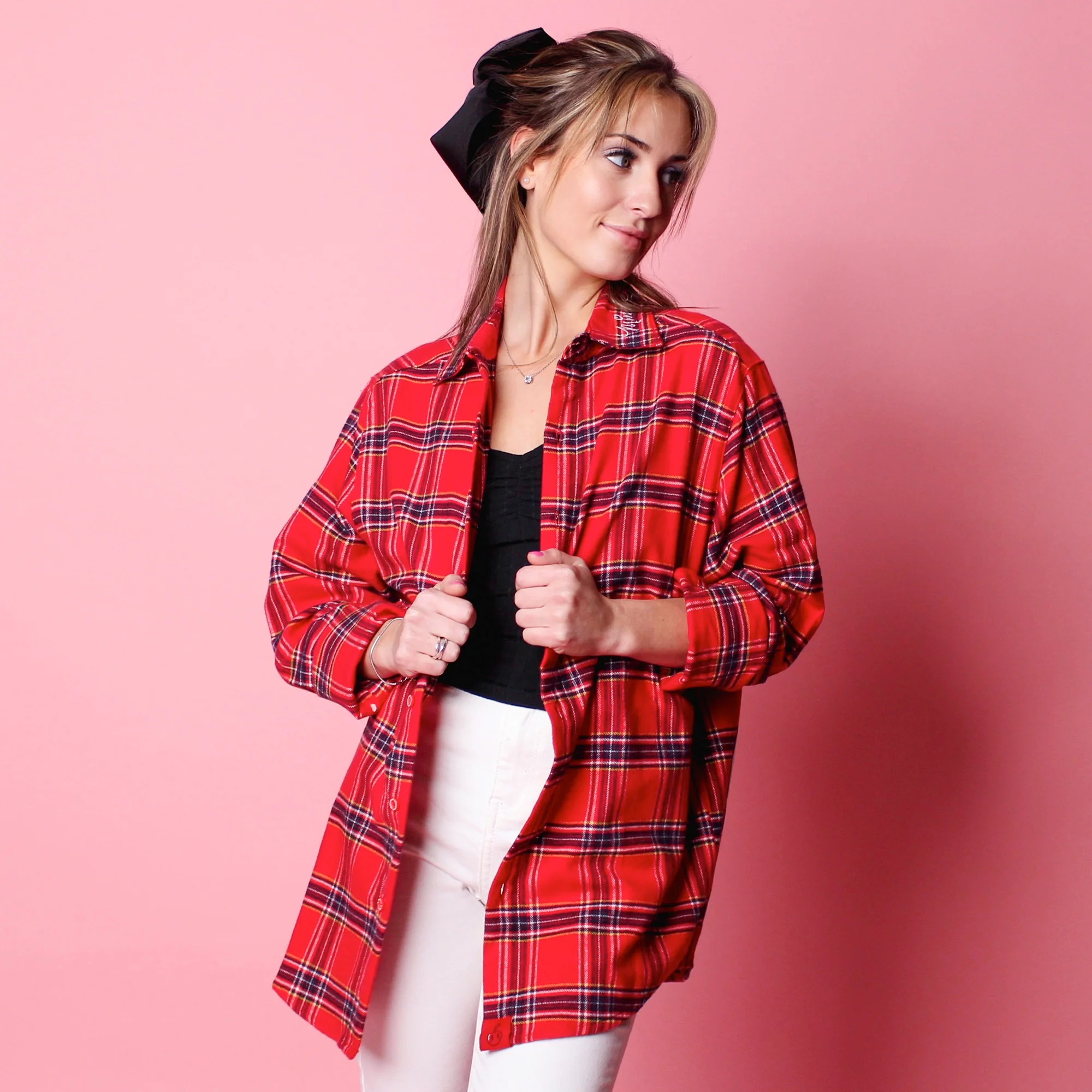 Minnie Mouse Bow Flannel - Image 8
