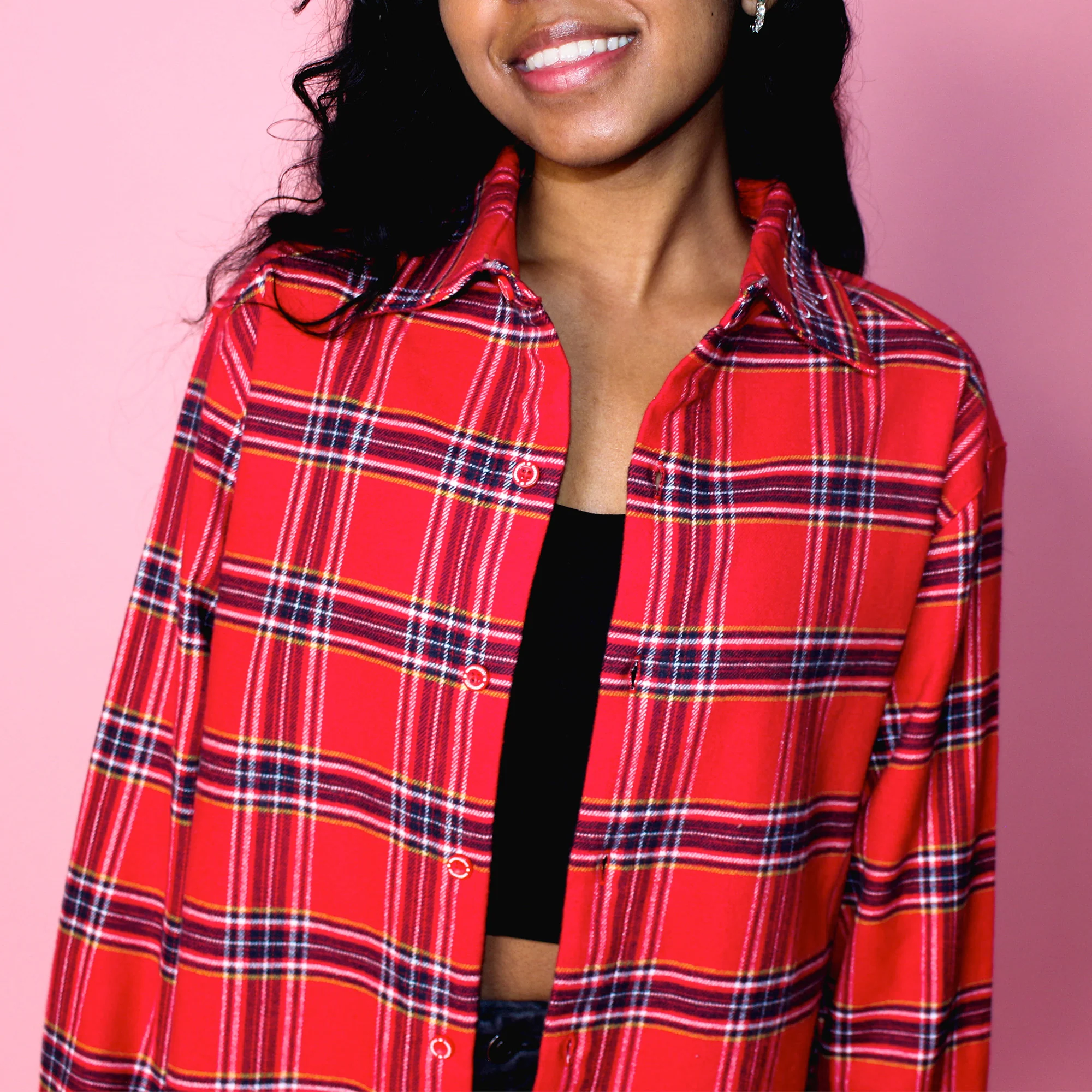 Minnie Mouse Bow Flannel - Image 9