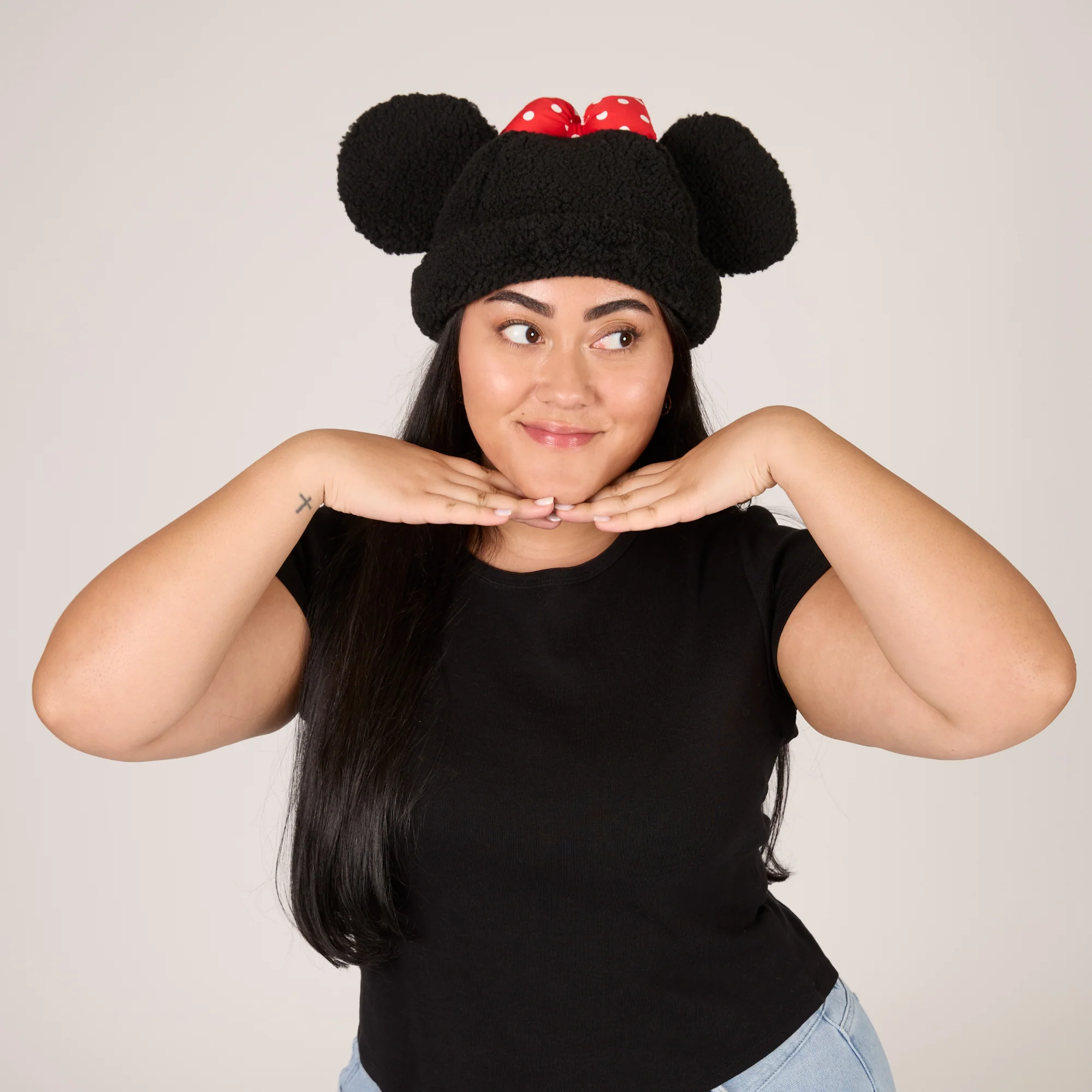 Minnie Sherpa Beanie Classic - Image 3