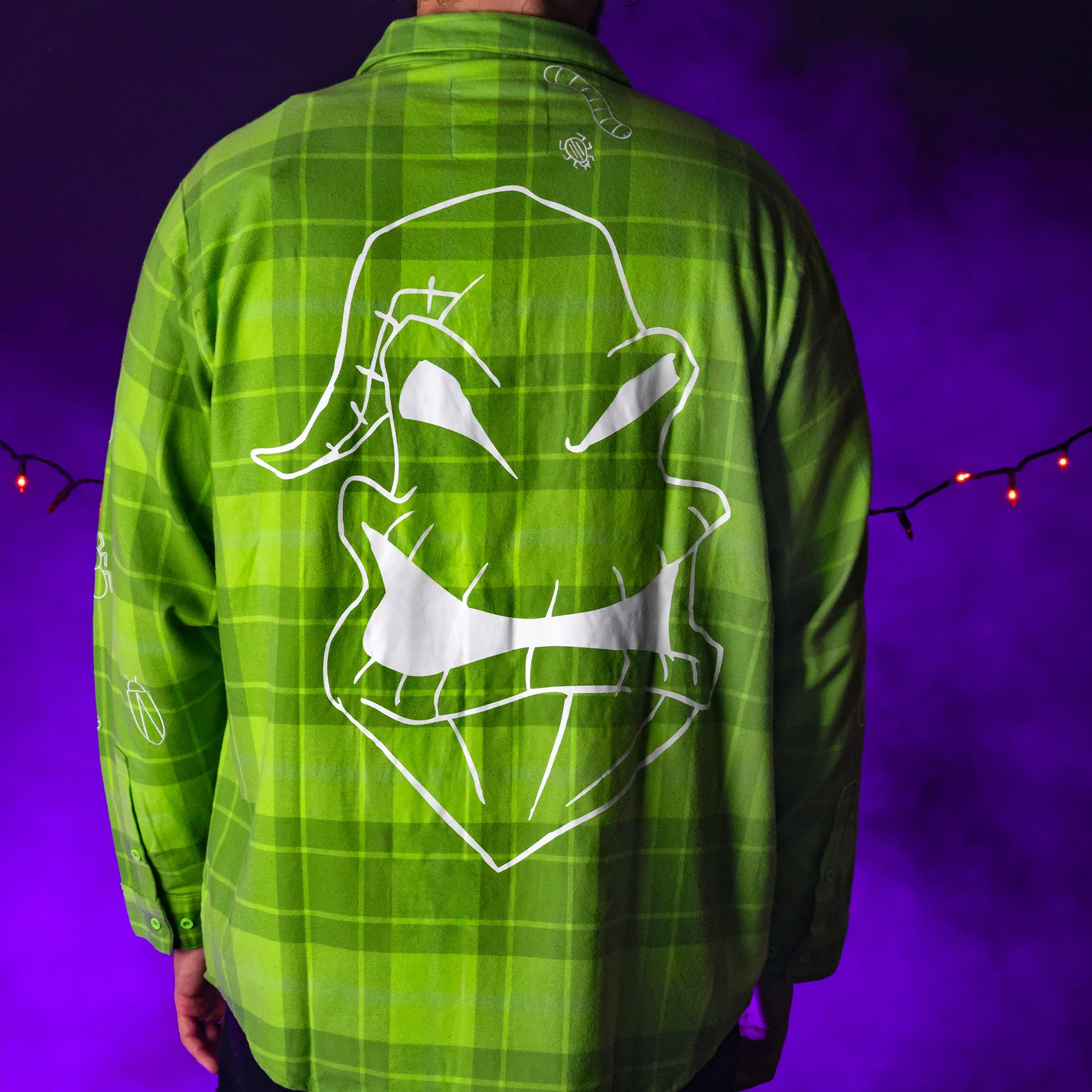 Oogie Boogie Flannel - Image 10