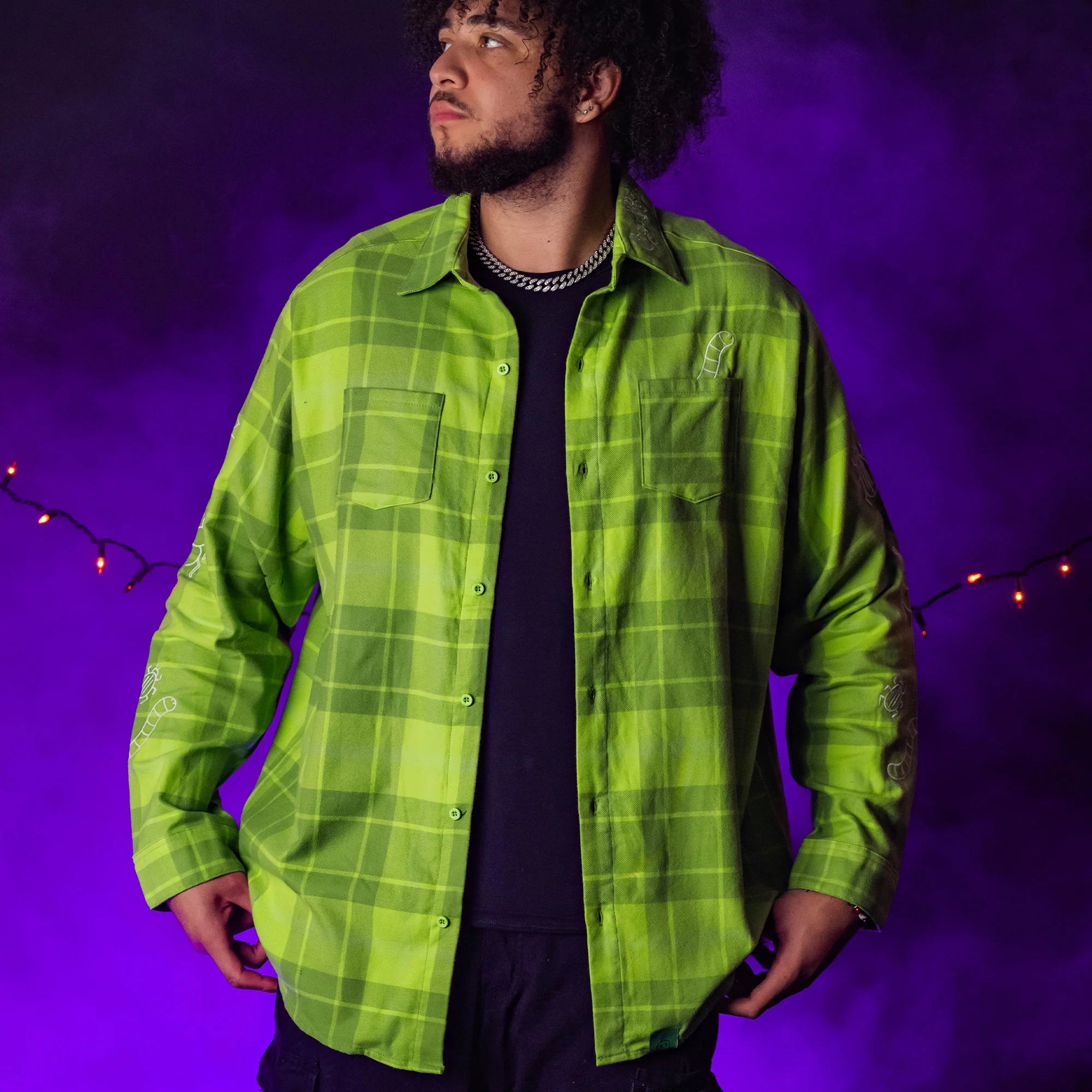 Oogie Boogie Flannel - Image 12