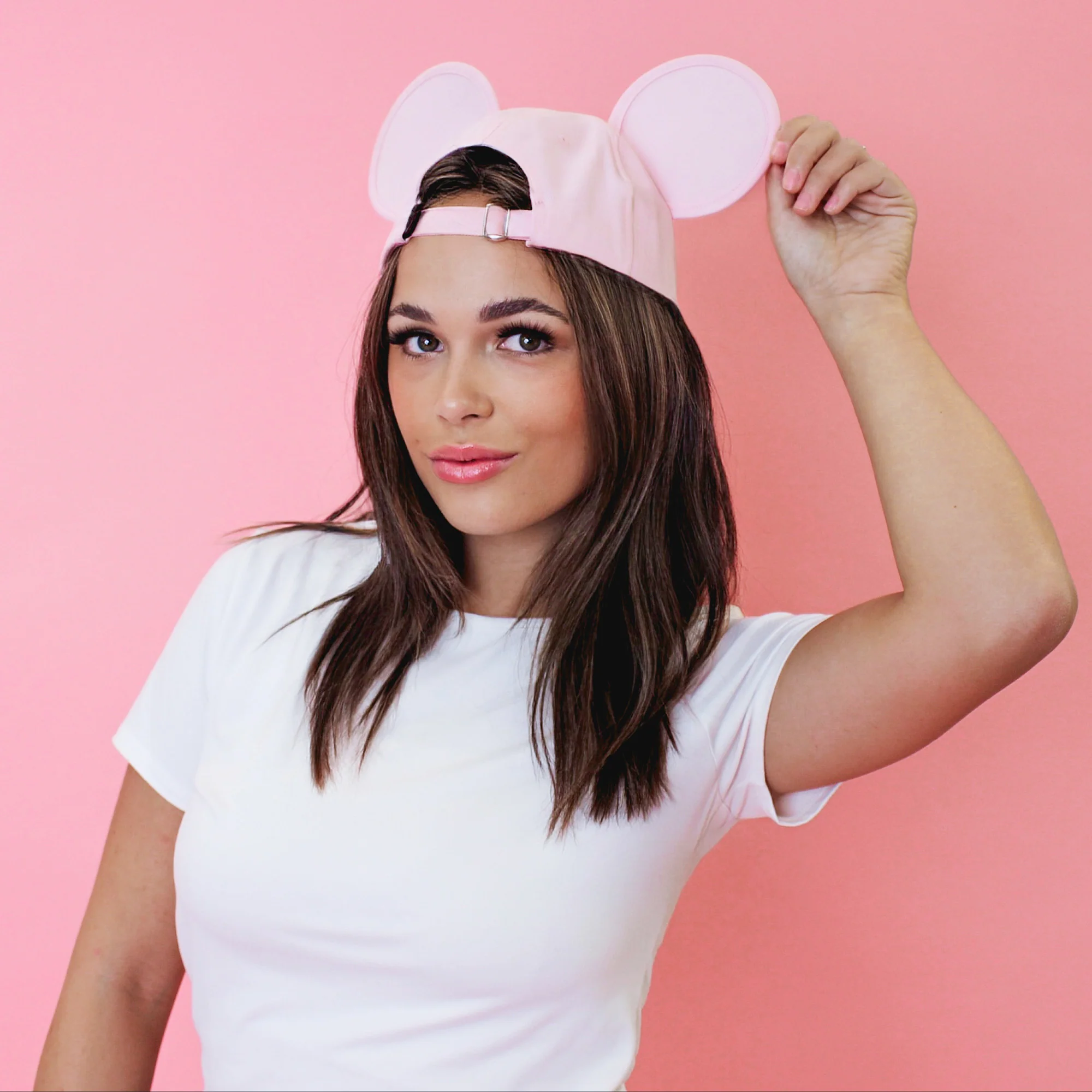 Pink Mickey Ear Hat - Image 6