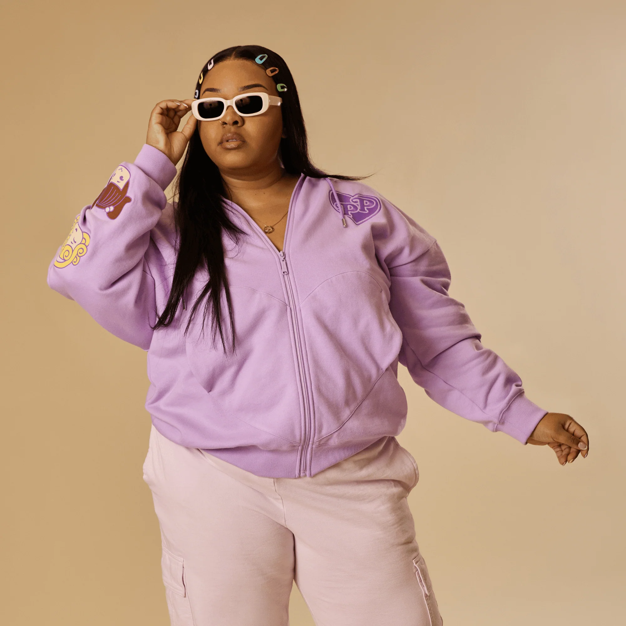 Polly Pocket Embroidered Hoodie - Image 5