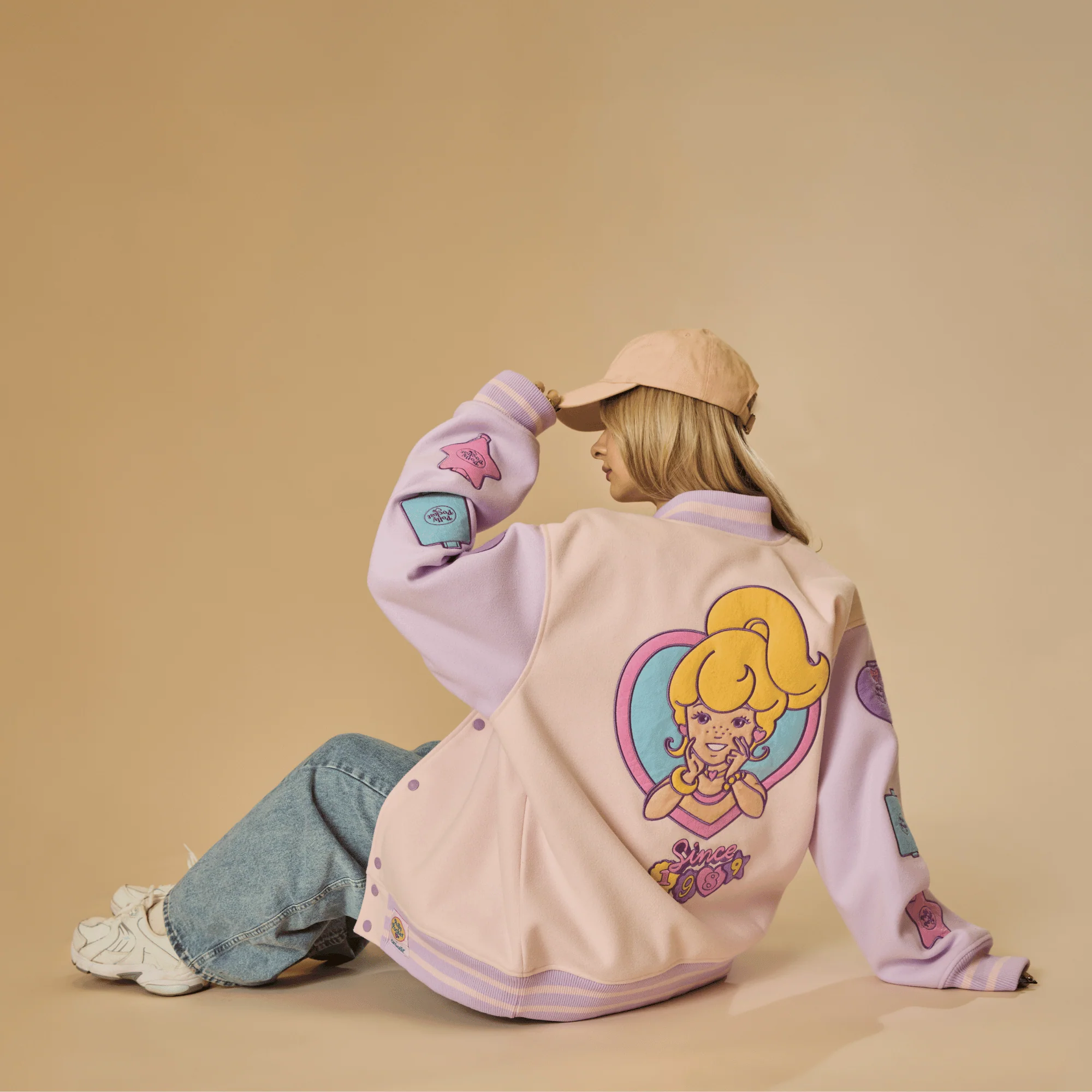 Polly Pocket Vintage Varsity Jacket - Image 3