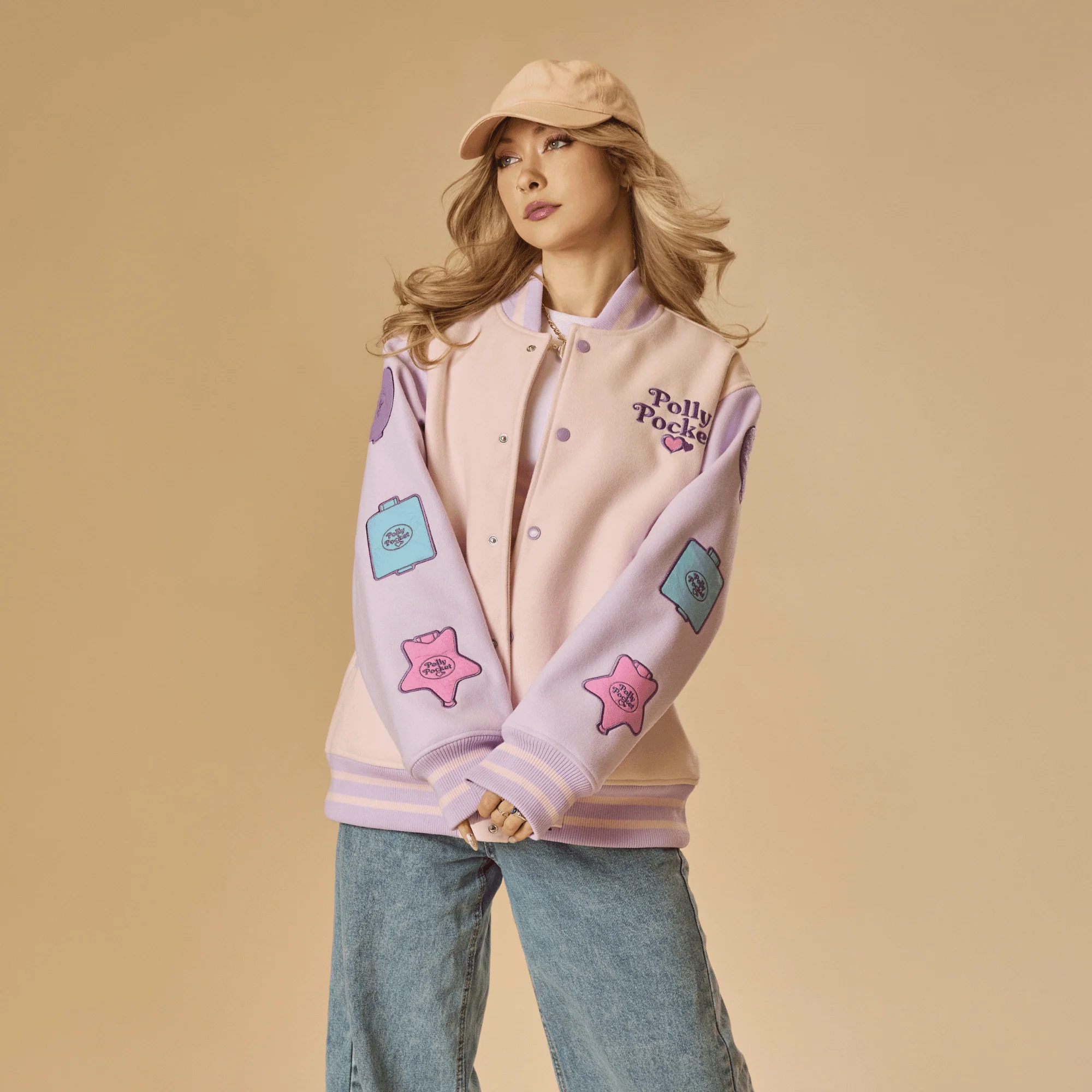 Polly Pocket Vintage Varsity Jacket - Image 4