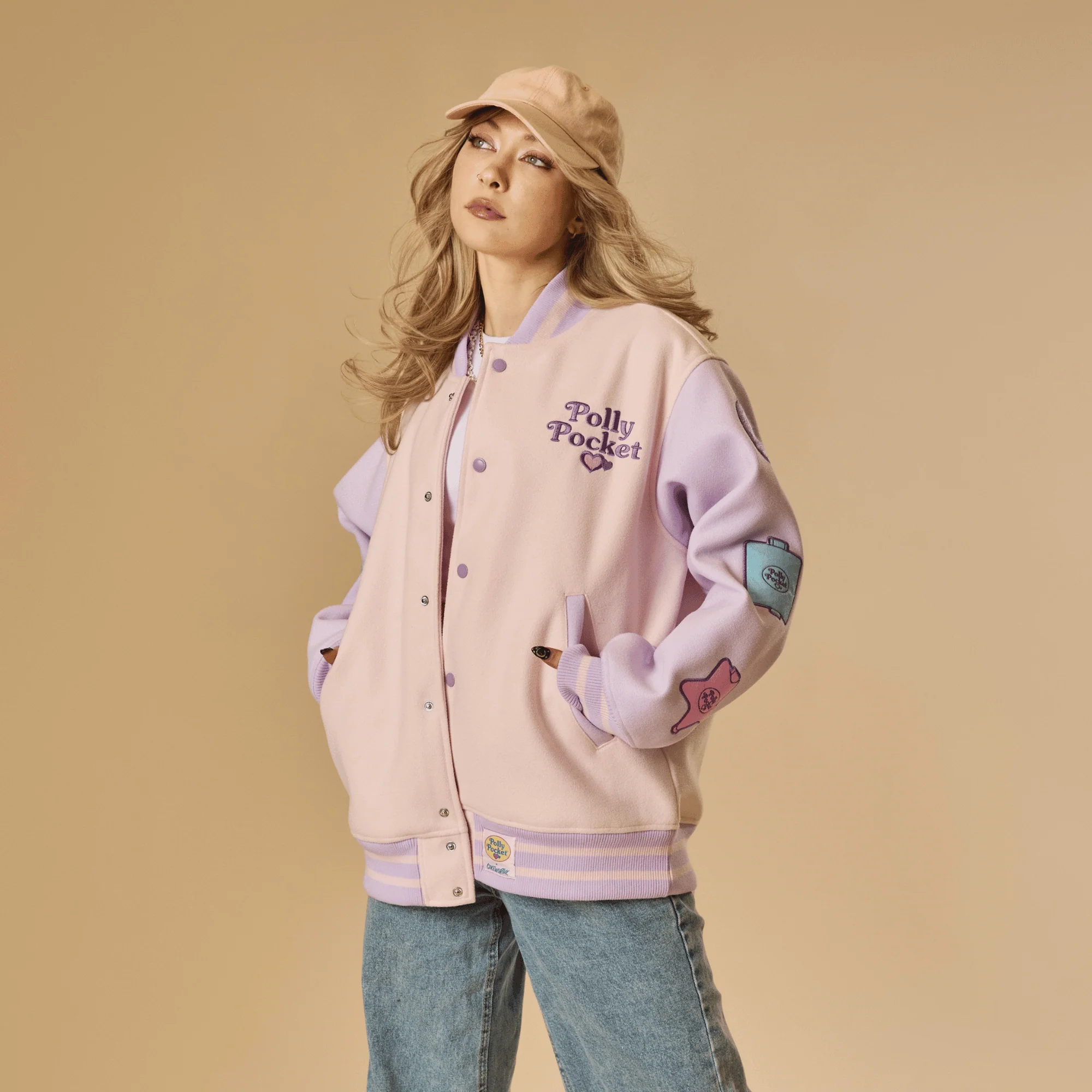 Polly Pocket Vintage Varsity Jacket - Image 7