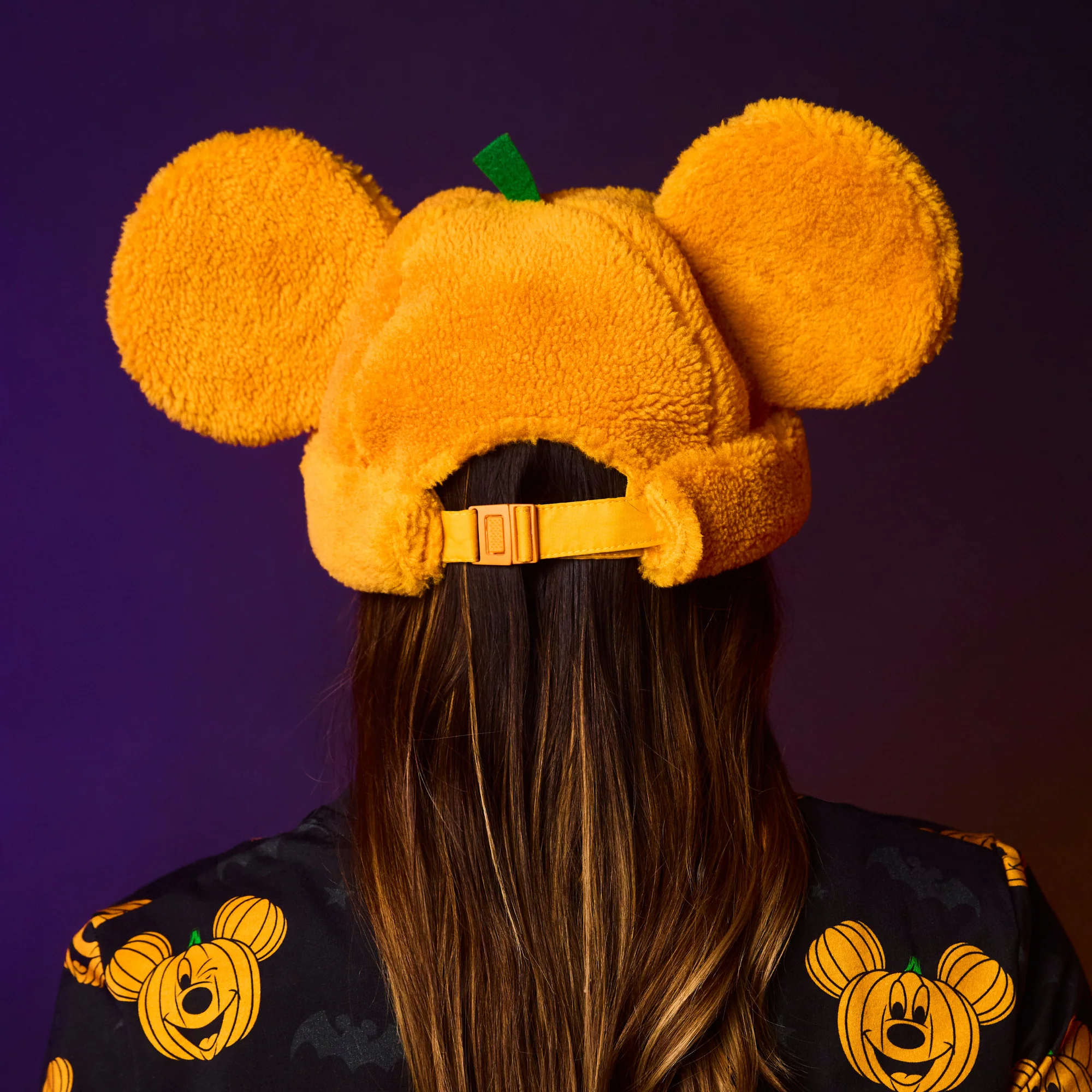 Sherpa Mickey Pumpkin Beanie - Image 3