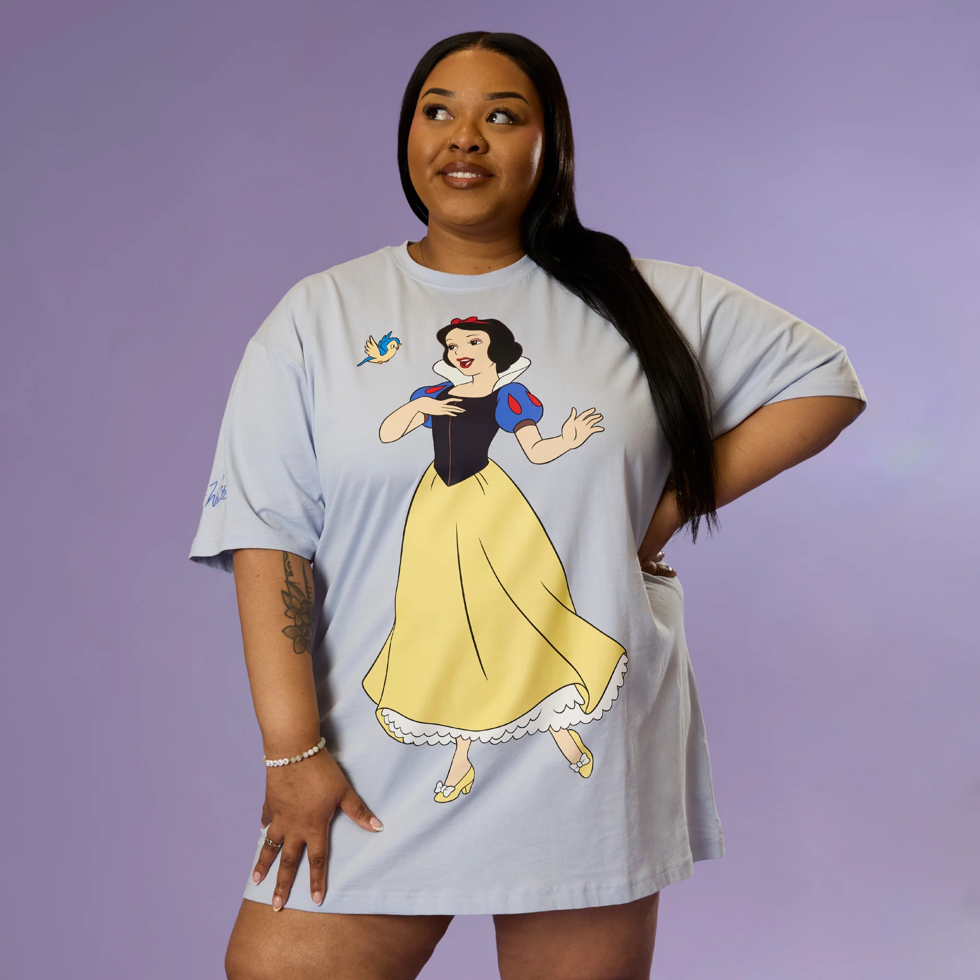 Snow White T-Shirt Dress - Image 3