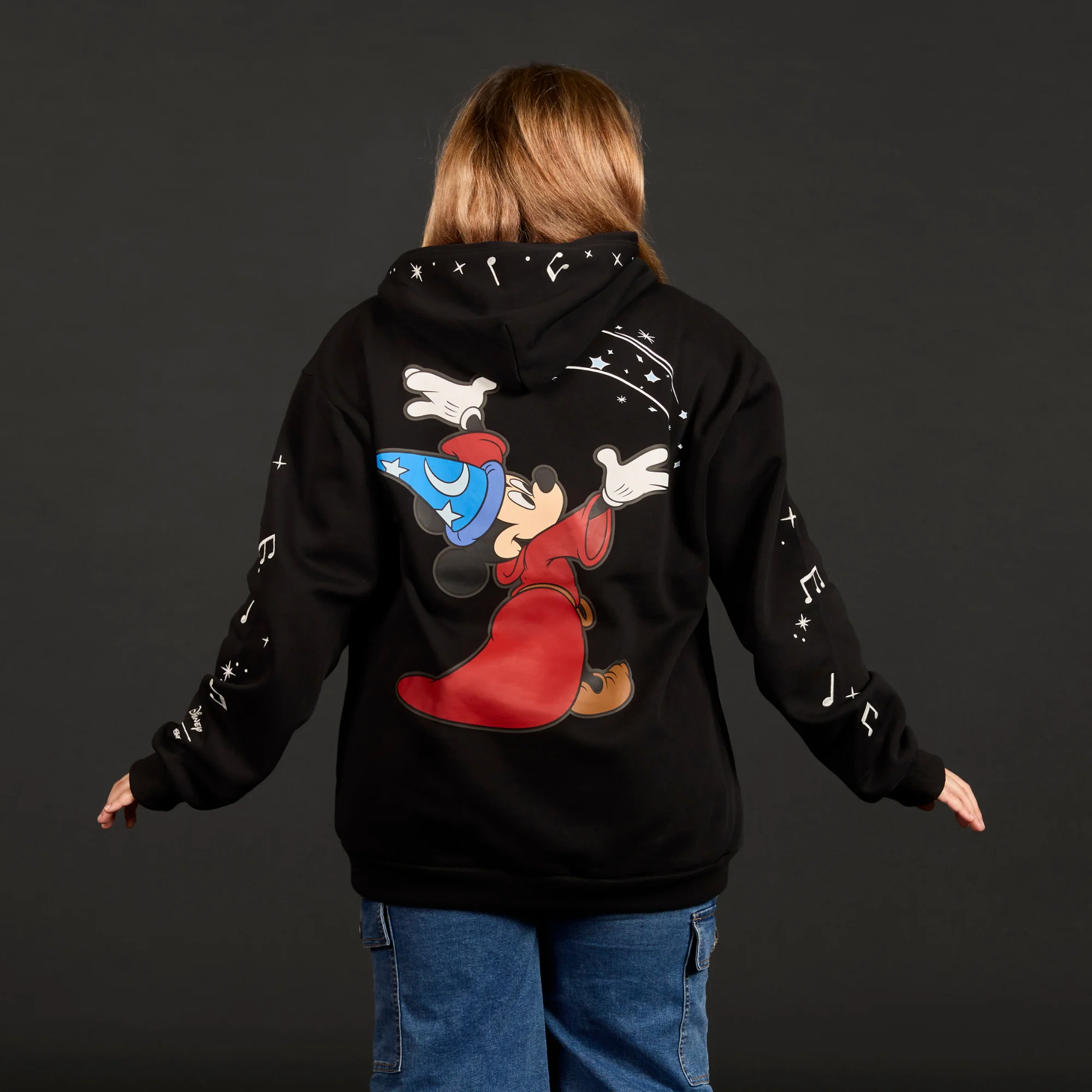 Sorcerer Mickey Glow Hoodie - Image 2