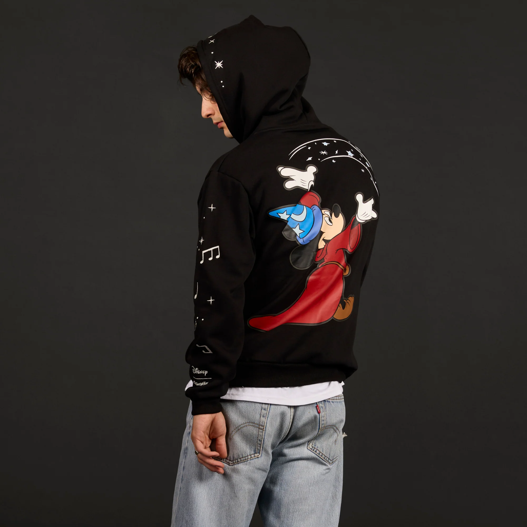 Sorcerer Mickey Glow Hoodie - Image 3