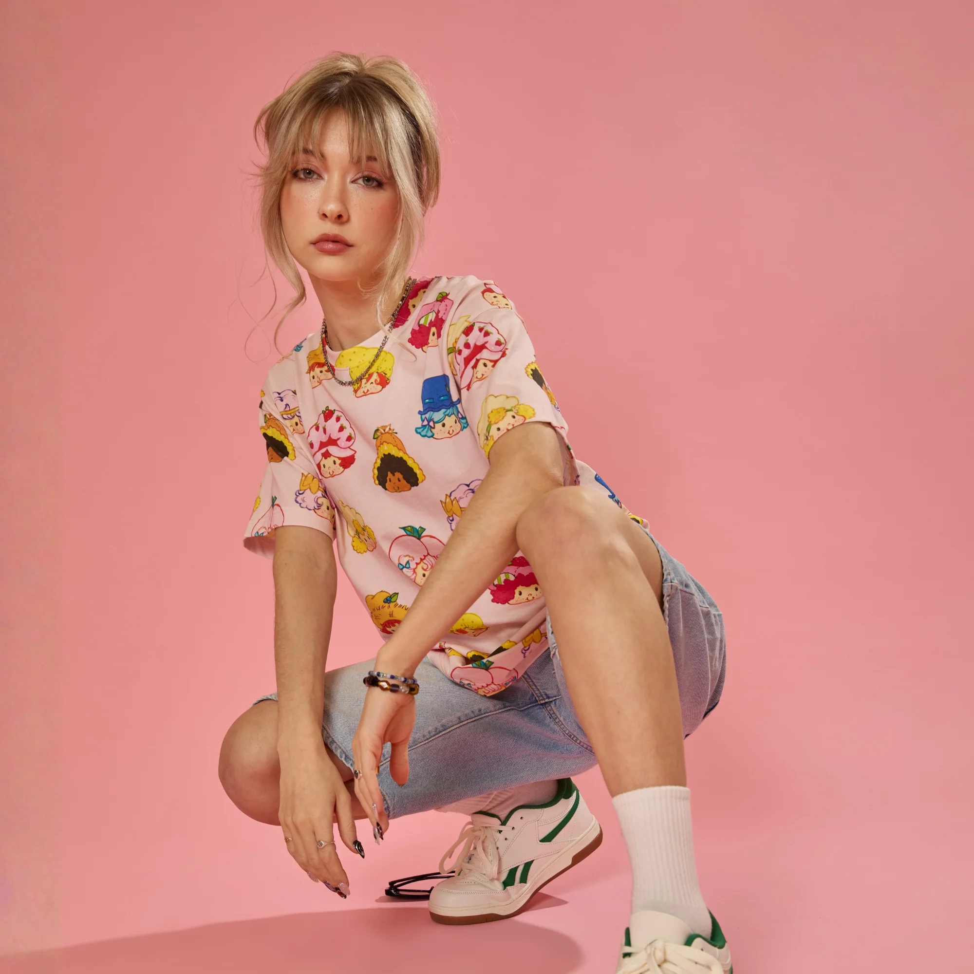 Strawberry Shortcake AOP T-Shirt - Image 3
