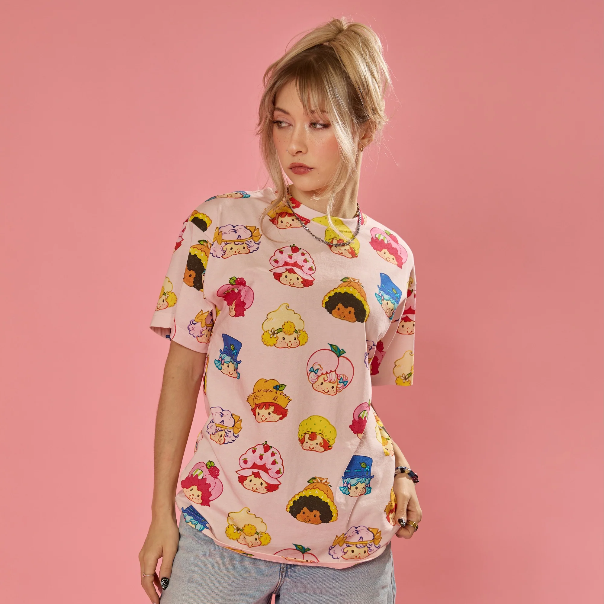 Strawberry Shortcake AOP T-Shirt - Image 4