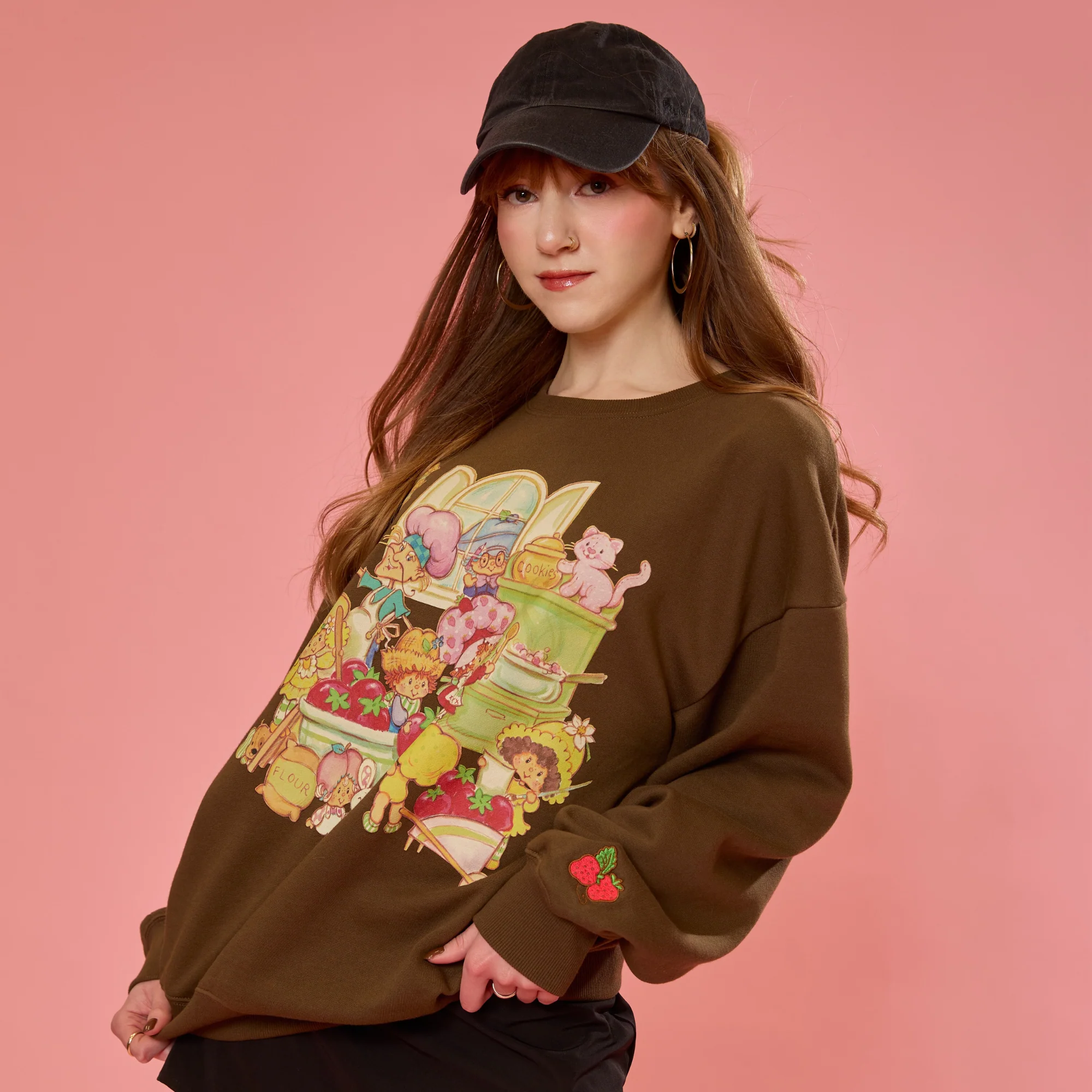 Strawberry Shortcake Crewneck Sweater - Image 3