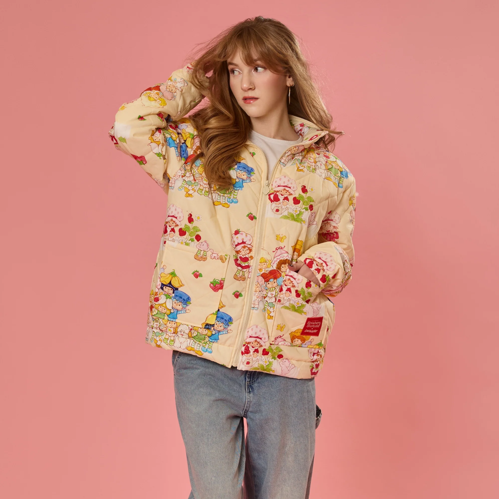 Strawberry Shortcake Quilted Jacket - Image 4