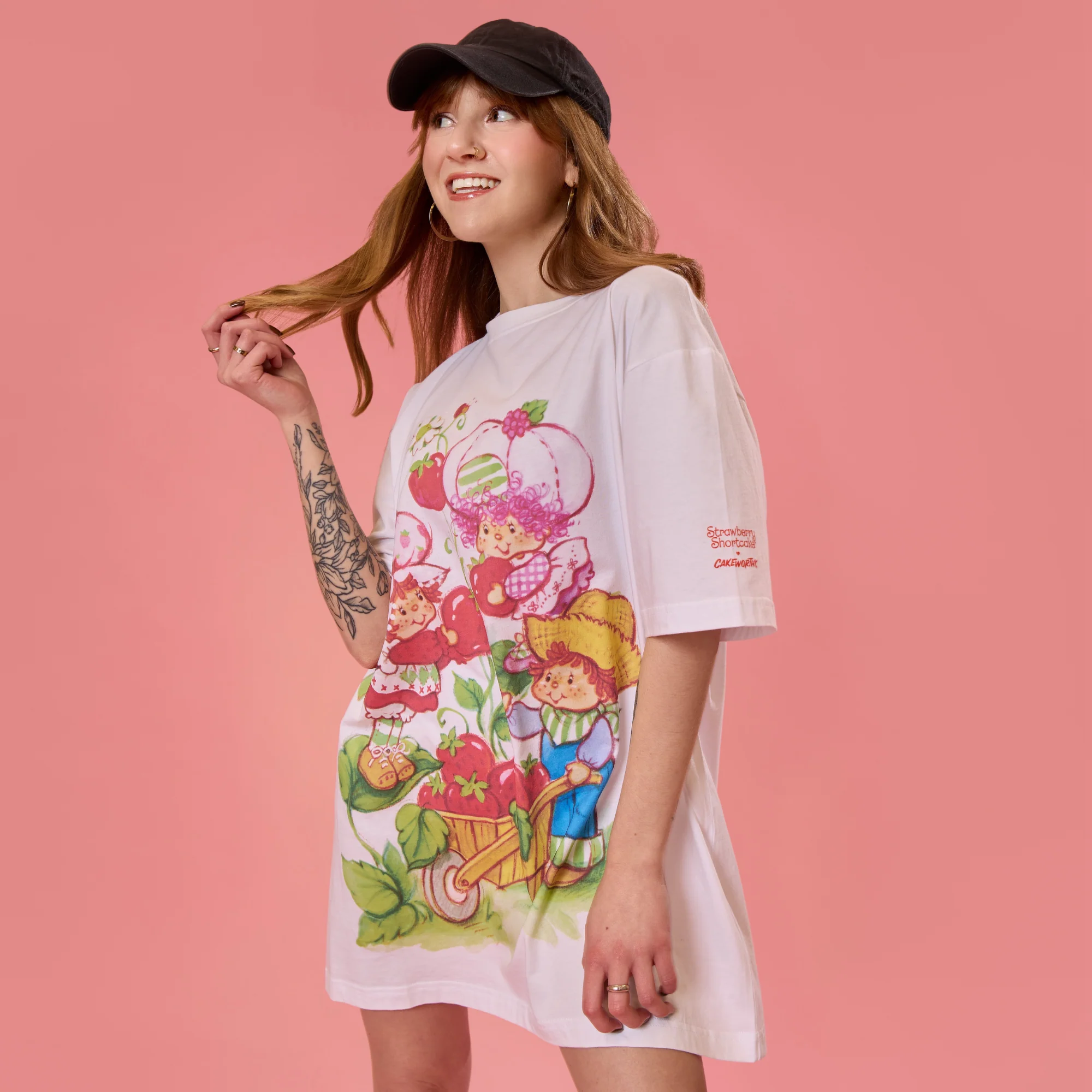 Strawberry Shortcake T-Shirt Dress - Image 3
