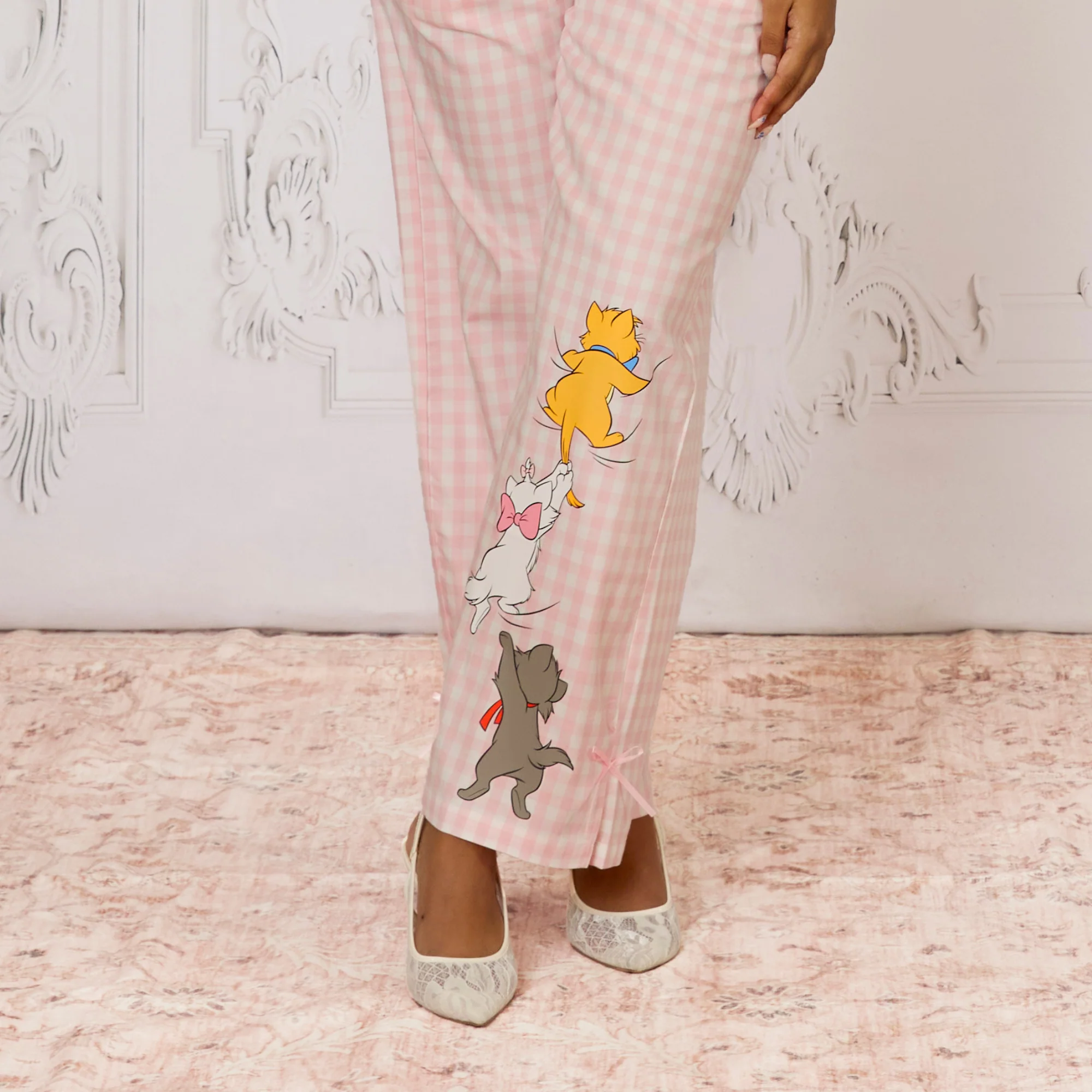 The Aristocats Bow Lounge Pants - Image 3