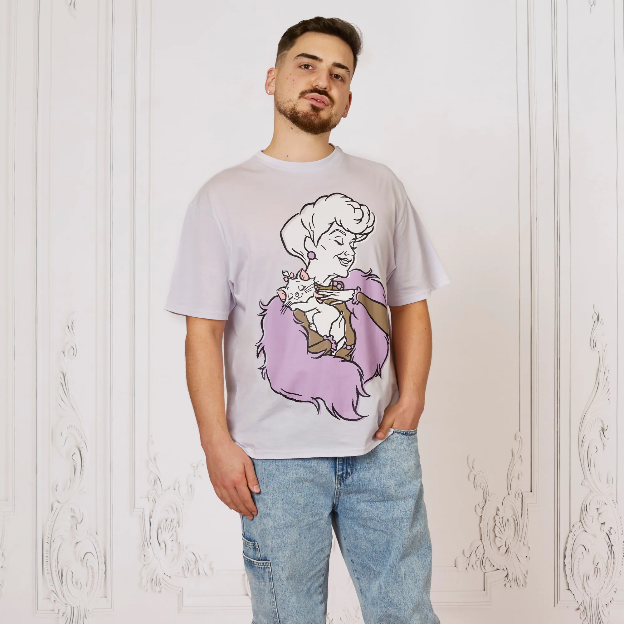 The Aristocats Drop Sleeve T-Shirt - Image 4