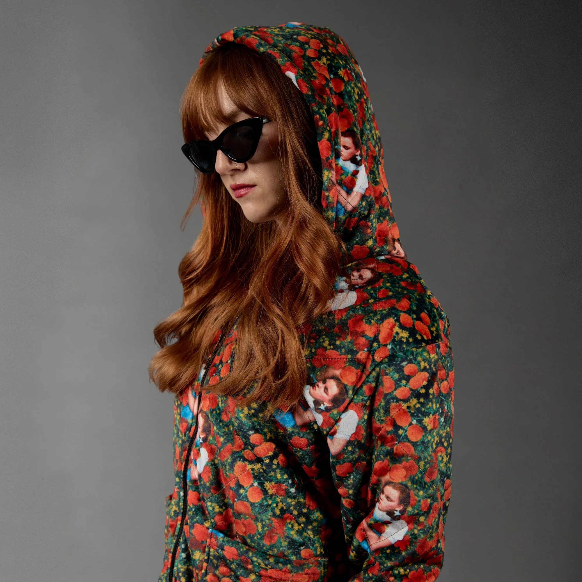 The Wizard of Oz Poppy Field Quilted Jacket - Image 6